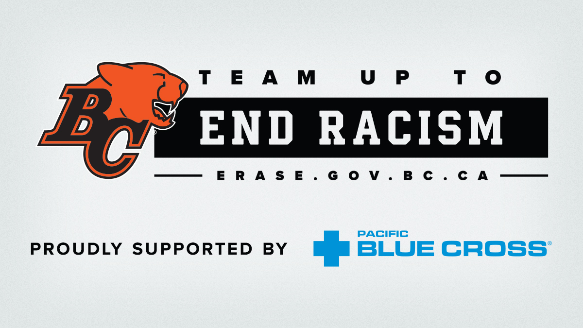 Team Up to End Racism - Proudly supported by Pacific Blue Cross