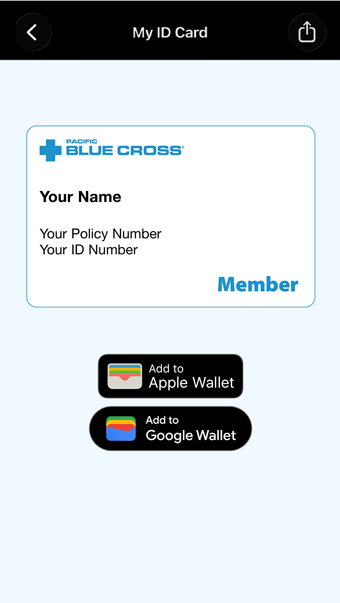 Add Member Card to your Digital Wallet