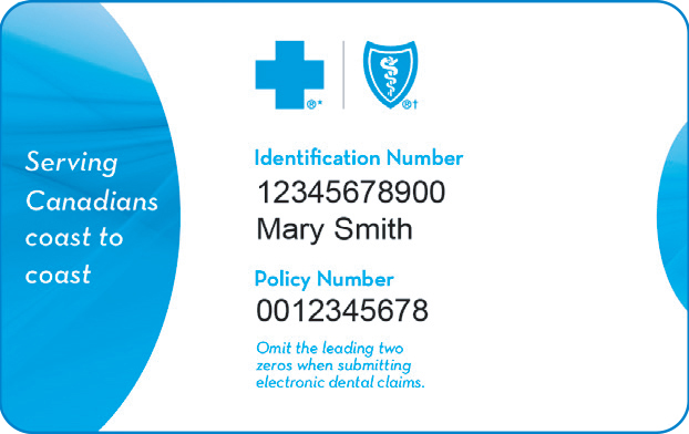 National Blue Cross ID Card